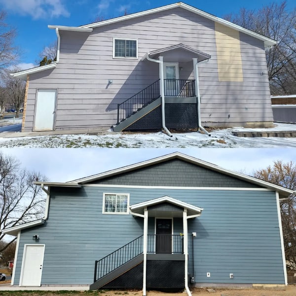 James Hardie Trim in Arctic White