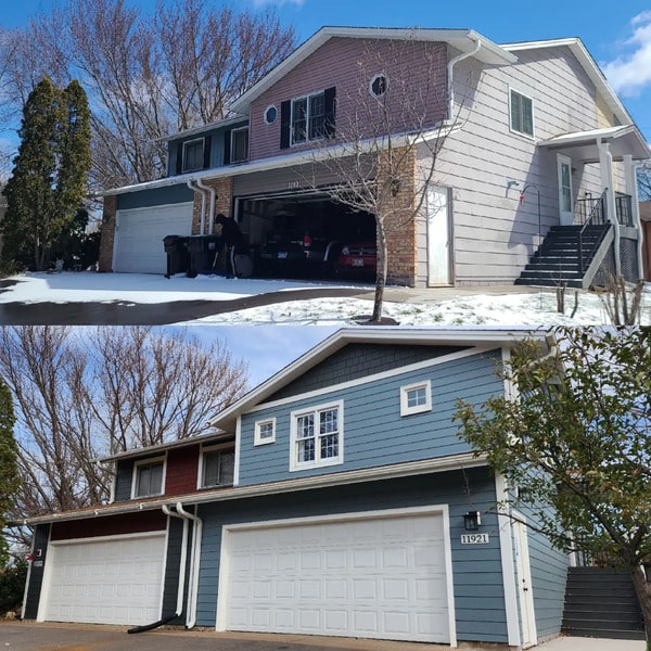 Before After Siding View