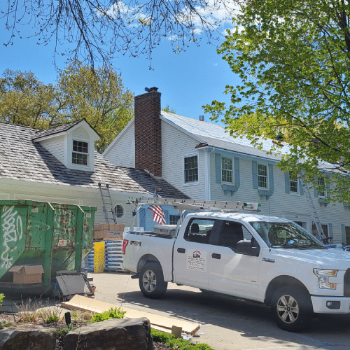 Minneapolis home roof replacement estimate by Wright at Home Roofing & Exteriors