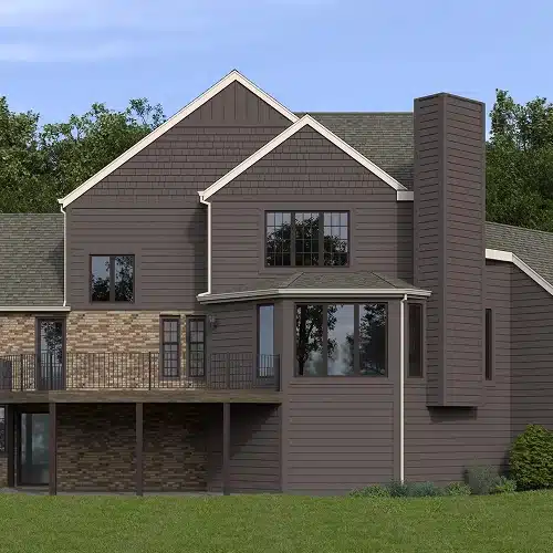 Well-maintained modern home roof after annual inspection by Wright at Home Roofing & Exteriors in MN